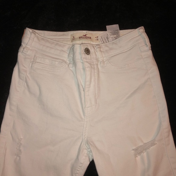 Hollister High Rise Jeans - White - Picture 3 of 3